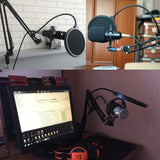 Professional Bm 800 Condenser Microphone 3.5Mm Wired Bm-800 Karaoke BM800 Recording Microphone for Computer Karaoke KTV