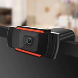 720P HD Webcam with Mic Rotatable PC Desktop Web Camera Cam Mini Computer Webcamera Cam Video Recording Work in Stock