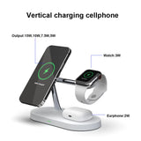 TIMES 3 in 1 Wireless Charger Stand Magnetic For iPhone Fast Charging Station for Apple Watch and Airpods