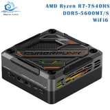 CyberPunk HeroPc Mini Gaming PC AMD Ryzen R7-7840HS Radeon 780M Graphics DDR5 M.2 NVME Support Win10/11 System