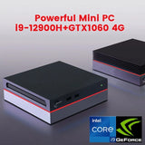 AKPAD Mini Gaming PC I9 12900H I7 12650H NVIDIA GTX1060 4G 2*DDR4 NVMe Gamer Mini Computer Windows 11 1*Type-C 2HDMI 8K UHD HTPC