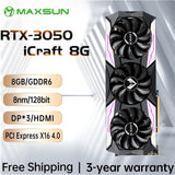 MAXSUN Graphics Cards RTX 4070 4060TI 4060 3060 3060TI 3050 3070 GPU NVIDIA Gaming Video Card Desktop Computer components - ElectronicWard