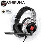 ONIKUMA K19 Gaming Headset Headphones Wired Noise Cancelling Stereo Earphones With Mic - ElectronicWard