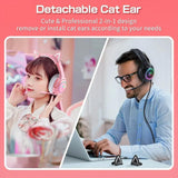 ONIKUMA K9 Wired Headphones with RGB Light Flexible HD Mic 3.5mm Gaming Headset Computer Earphones for PC Gamer PS4 XBox - ElectronicWard