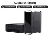 CHUWI CoreBox 5th Intel Core i5-13500H Gaming PC Intel UHD Graphics 8K Decoding 16GB LPDDR5 512GB SSD WIFI 6 Windows 11 Computer