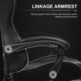 GTPLAYER Gaming Chair with Footrest and Lumbar Support - ElectronicWard