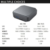 FIREBAT AK2 PLUS PRO Mini PC Intel N95 N5105 Dual Band WiFi5 BT4.2 16GB 512GB 4-Core 4-Thread