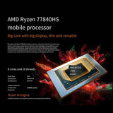 Lenovo Xiaoxin Pro 16 2023 Laptop Ryzen R7 7840HS Radeon 780M Ultrabook 32G RAM 1TB SSD 16inch 2.5K 120Hz IPS Screen Notebook - ElectronicWard