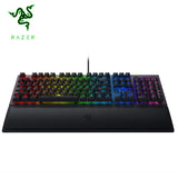 Razer BlackWidow V3 Mechanical Gaming Keyboard,Green Mechanical Switches Linear 104 Keys Wired Gaming Keyboard