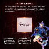 MXZ Gaming PC Ryzen 5 5600 RTX3060ti/3070 GDDR4 1TB NVME - ElectronicWard