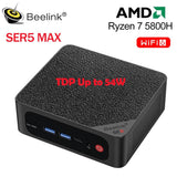 Beelink Mini Gaming PC SER5 Max AMD Ryzen 7 DDR4 32G NVME SSD