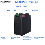 OEMG AD08+ Mini Gaming PC i5/16GB/512GB-1TB SSD Windows 11