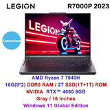 Lenovo Legion R7000P Gaming Laptop  AMD Ryzen 7 7840H 16 inch 16G RAM 2T SSD RTX4060 2.5K 165Hz