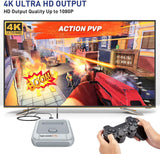 Kinhank Retro Game Console 256GB, Super Console X PRO Built-In 117,000+ Games, Video Game Console Systems for 4K TV HD/AV Output, Dual Systems (256G)