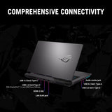 ASUS ROG Strix G17 (2022) Gaming Laptop, 17.3” 144Hz IPS FHD Display, NVIDIA GeForce RTX 3050 GPU, AMD Ryzen 7 6800H Processor, 16GB DDR5 RAM, 512GB SSD, RGB Keyboard, Windows 11, G713RC-RS73