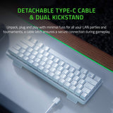 Razer Huntsman Mini 60% Gaming Keyboard: Fast Keyboard Switches - Linear Optical Switches - Chroma RGB Lighting - PBT Keycaps - Onboard Memory - Classic Black